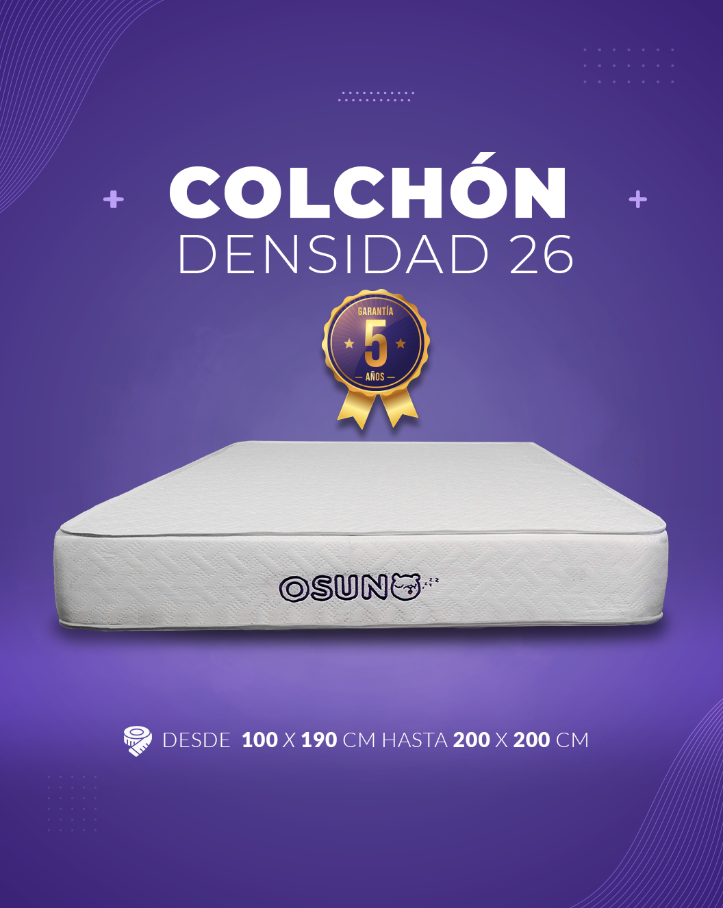 Colchon Ortopedico D26